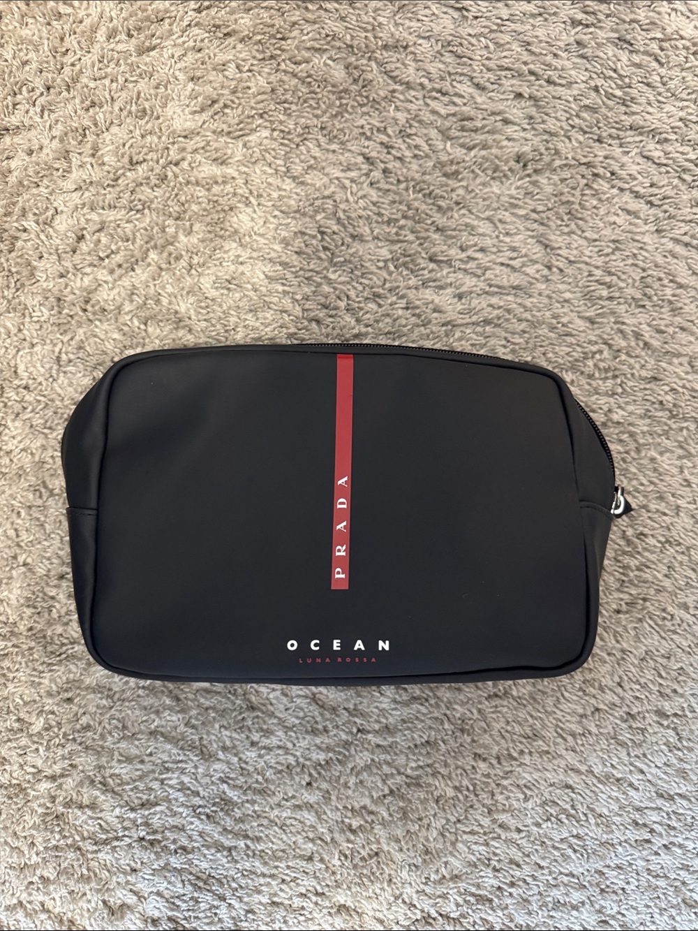 Prada Luna Rossa Ocean Travel Pouch
